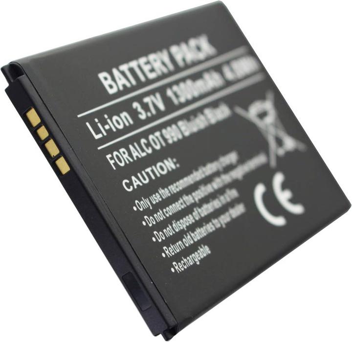 Produktbild Alcatel AkkuOne Touch 918D Akku CAB32A0001C1, CAB31P0000C2, CAB31P0000C1, BY71, TLIB37A