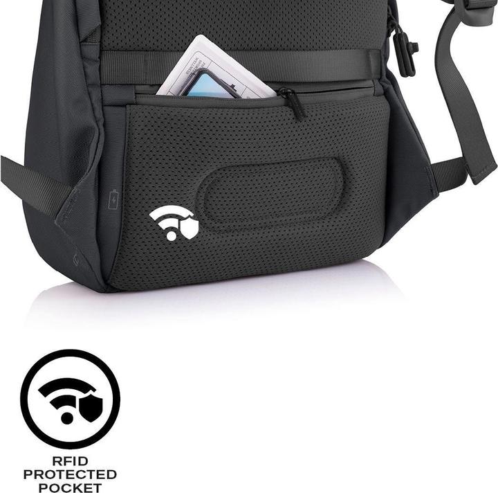 Produktbild XD Design XD-Design Bobby Soft Rucksack Lässiger Rucksack Schwarz Polyethylenterephthalat (13 l)