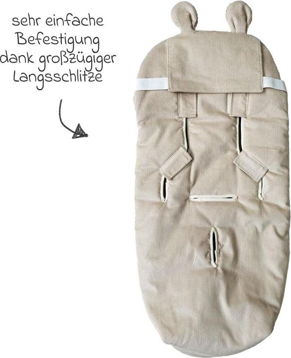 Produktbild Kaiser Fusssäcke für Kinderwagen & Buggys Fleece-Fusssack Hau Kea für Kinderwagen &
