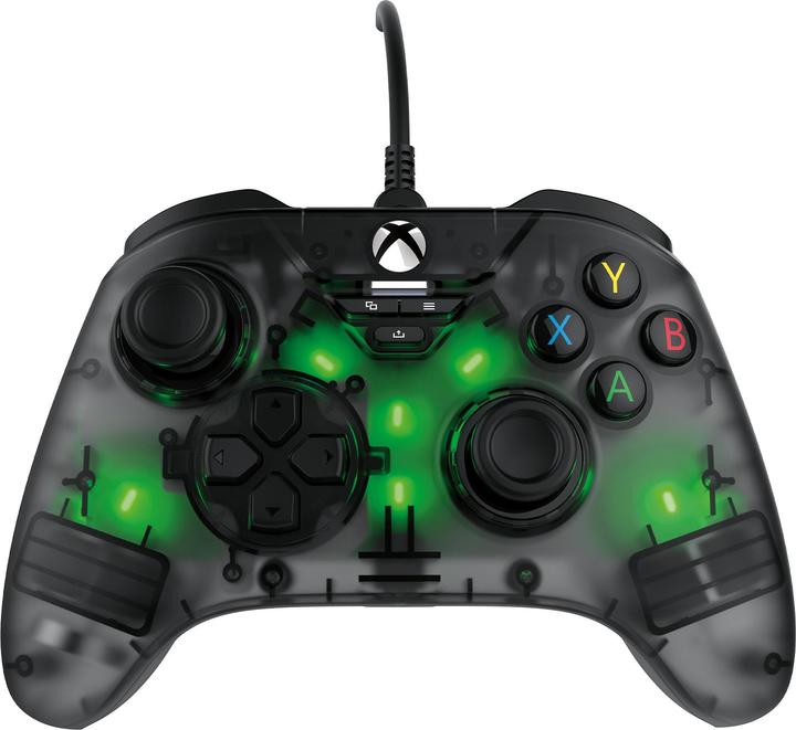 Actual product image Snakebyte XB Controller GamePad RGB X smoke grey incl. reverb effect and 1 month Gamepass (Xbox Series X, Xbox One S, PC, Xbox Series S)