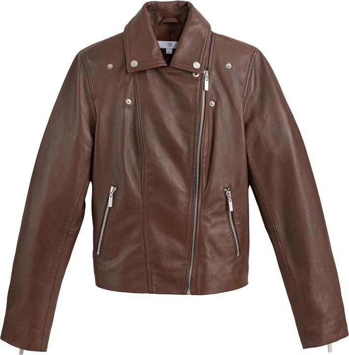 Immagine prodotto La Redoute Collections Giacca in pelle stile motociclista (44)