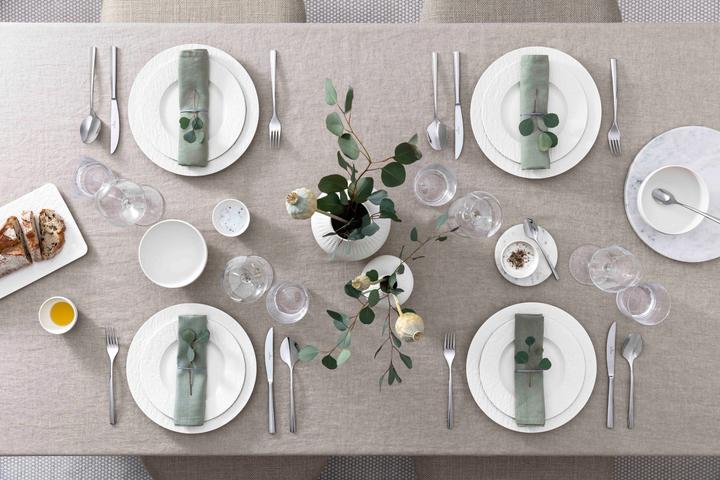 Actual product image Villeroy & Boch Speiseteller Manufacture Rock blanc (1 x, 27 cm)