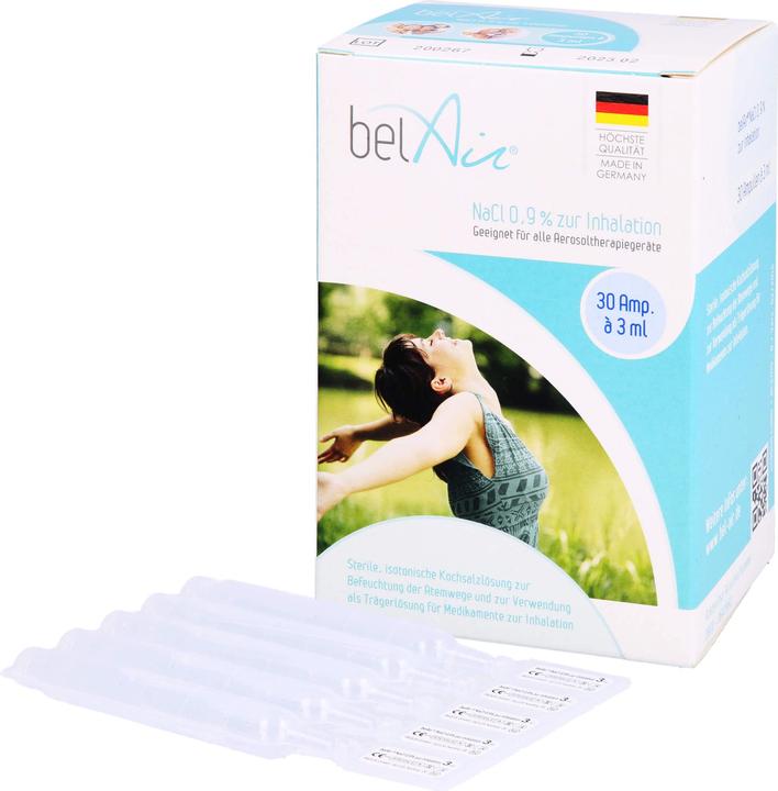 Produktbild Inqua belAir NaCl 0,9 % Inhalationslösung, 30X3 ml AMP