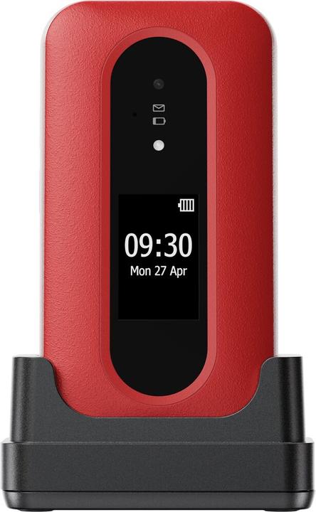 Actual product image Doro Leva L31 Basic Phone, red/white (2.80", 2 Mpx, 4G)