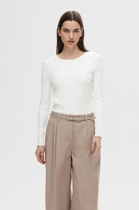 Actual product image Selected Femme Round neck longsleeve (XL)