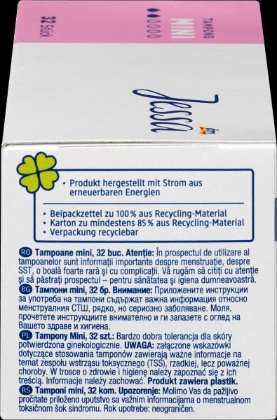 Actual product image dm Jessa Tampons Mini (32 x, Mini)