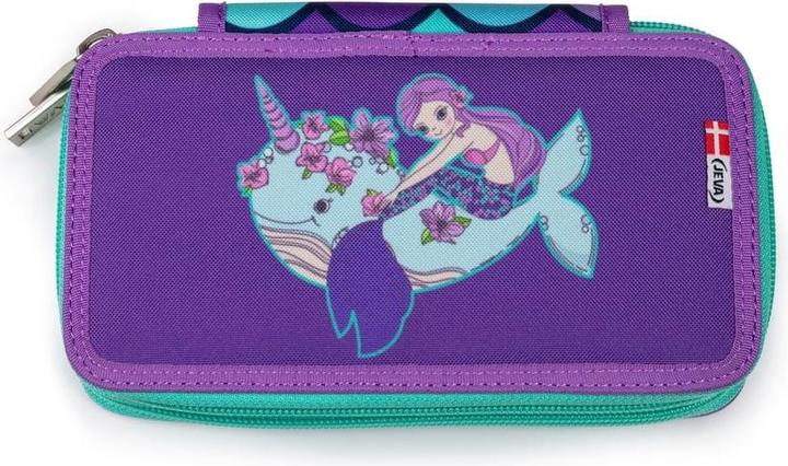 Produktbild JEVA Pencil Case TwoZip - Rainbow Mermaid (8865-72)