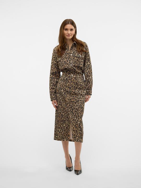 Image du produit Vero Moda VMVERI Jupe longue taille haute Jupe en similicuir (S)