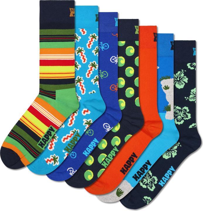 Happy Socks Strümpfe SEVEN DAY VACAY Socken 7er Pack