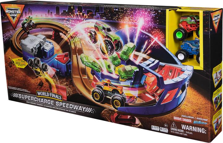Produktbild Monster Jam Supercharge Speedway Set