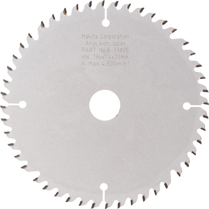 Actual product image Makita SPECIALIZED Saw blade 136x20x48Z (B-33825)