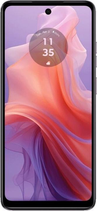 Actual product image Motorola Moto E14 (64 GB, Pastel Purple, 6.56", Dual SIM, 13 Mpx, 4G)