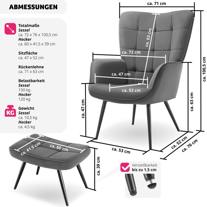 Immagine prodotto tectake Hygge
