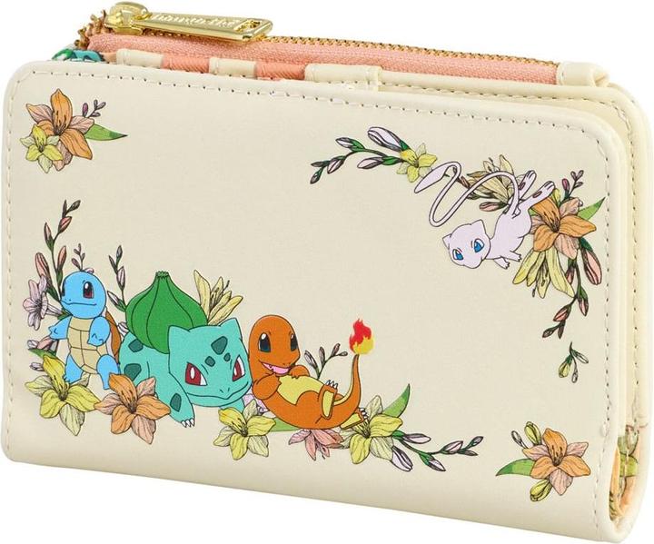 Actual product image Loungefly Pokemon by Wallet Mew & Kanto Starters