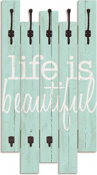 Actual product image Artland Wardrobe, 5 panels Life is beautiful