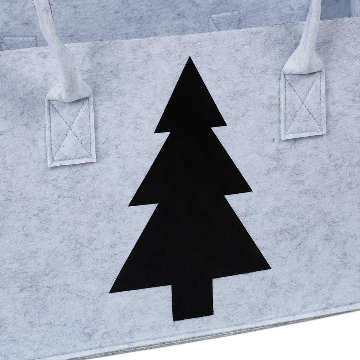 Image du produit Relaxdays Sac à bois de cheminée (50 x 25 x 25 cm)