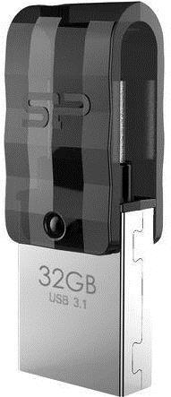 Actual product image Silicon Power Mobile C31 (32 GB, USB 3.0, USB-A, USB-C)