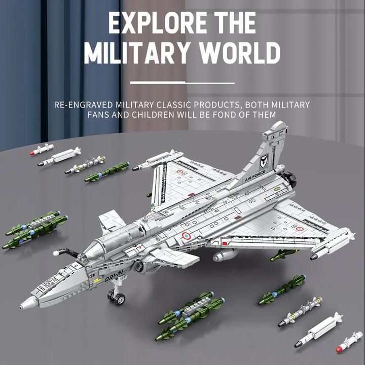 Actual product image ReoBrix RAFALE Jet Update Version 2024 - Rafale fighter jet