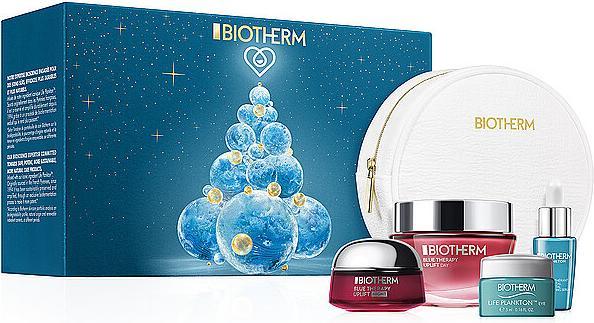 Produktbild Biotherm Blue Therapy Luxus Geschenk Set Life Plankton Elixir 7ml + Blue Therapy Uplift Creme 50ml + (Gesichtspflege set)