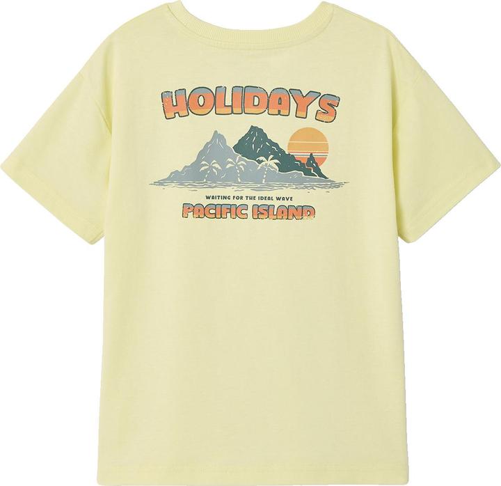 Actual product image Vertbaudet Jungen T-Shirt mit Motiv vorn und hinten, mit Recycling-Baumwolle (152)