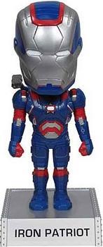 Actual product image Funko Iron Man 3 Iron Patriot Wacky Wobbler Bobble Head