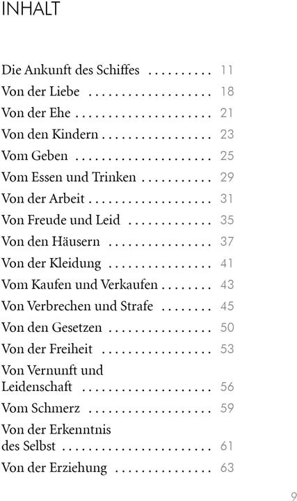 Actual product image Der Prophet. Der Narr. Der Wanderer (German, Khalil Gibran, 2010)