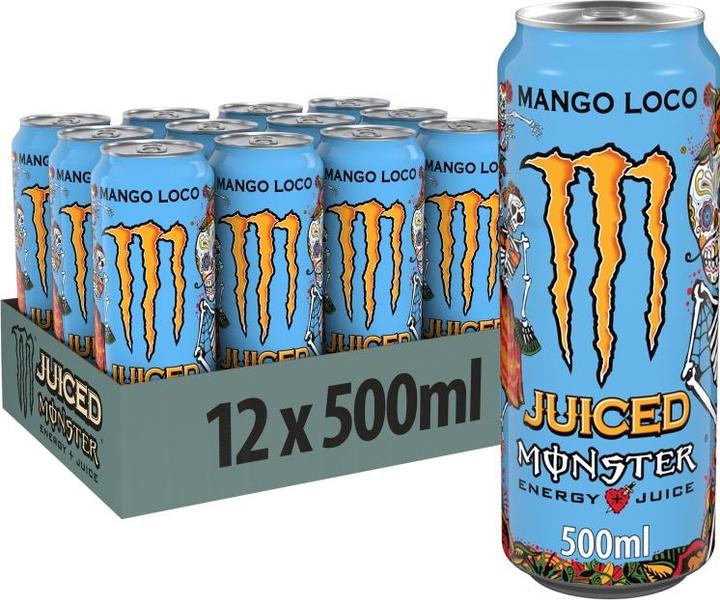 Image du produit Monster Energy Mango Loco (12 x 50 cl)