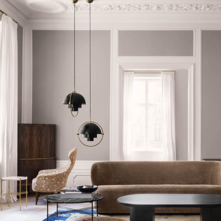 Immagine prodotto Gubi Lampada a sospensione Multi-Lite in ottone nero (E27, 810 lm)