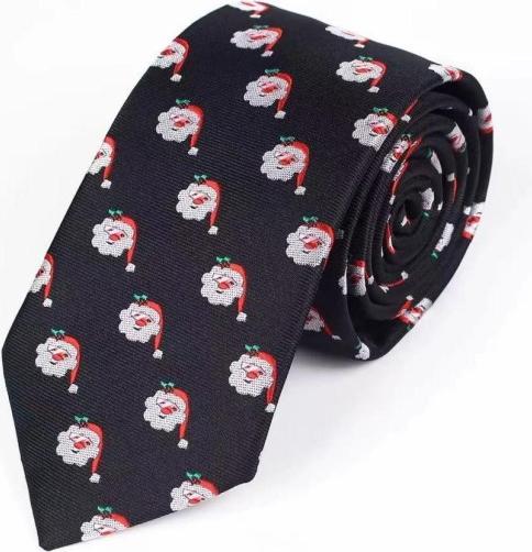Actual product image Snazzy Santa Christmas tie Santa
