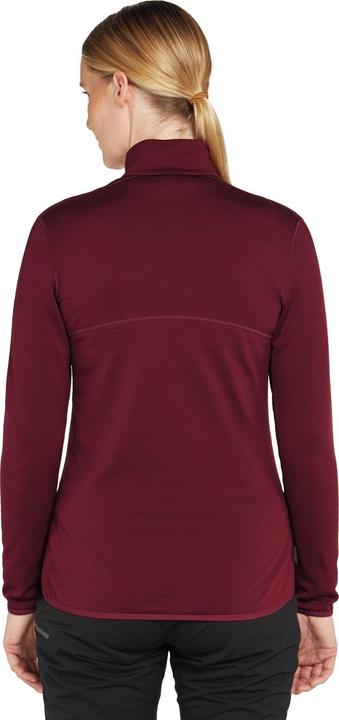 Produktbild Icebreaker Merino 560 Realfleece Elemental II Zip-Hoodie Fleecejacke Port Damen (S)