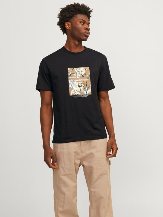 Immagine prodotto Jack & Jones T-shirt stampata con scollo rotondo (XS)