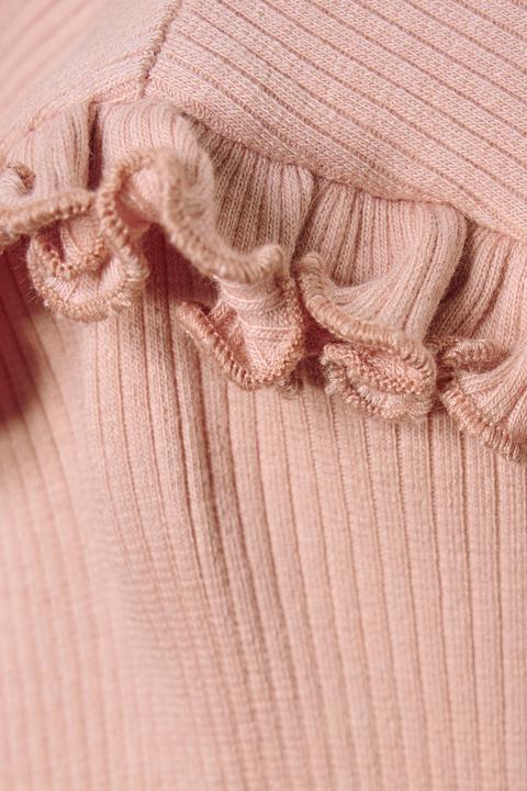 Actual product image Minymo MIT-Shirt LS Rib - Girl - 6174 (116)