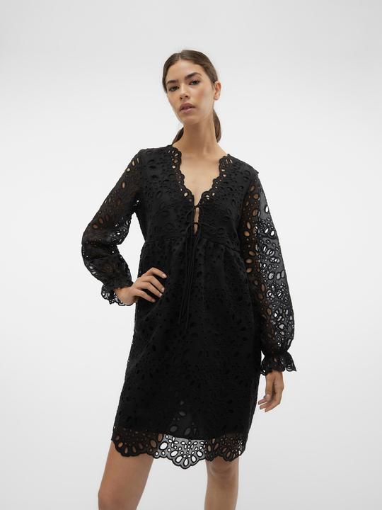 Produktbild Vero Moda Vmkejsa L/S Tie Short Dress Wvn Exp Kleid (S)