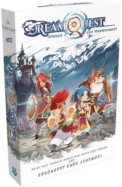 Actual product image Asmodée SCOD0102 - DreamQuest, role-playing game, for 2 players, ages 6+ (DE edition) (German)