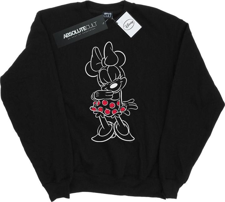 Produktbild Disney Minnie Mouse Outline Polka Dot Sweatshirt Mädchen (152, 158)