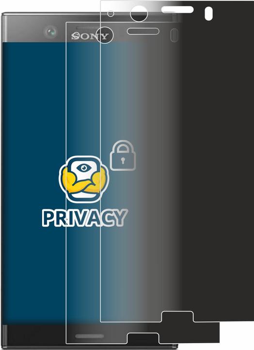 Actual product image BROTECT Anti-spy privacy film Blue light protection film (2 Piece, Sony Xperia XZ1 Compact)