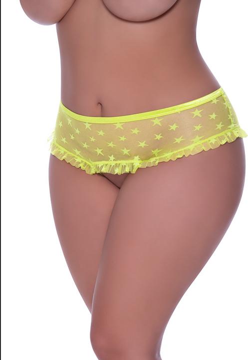 Neon yellow-green