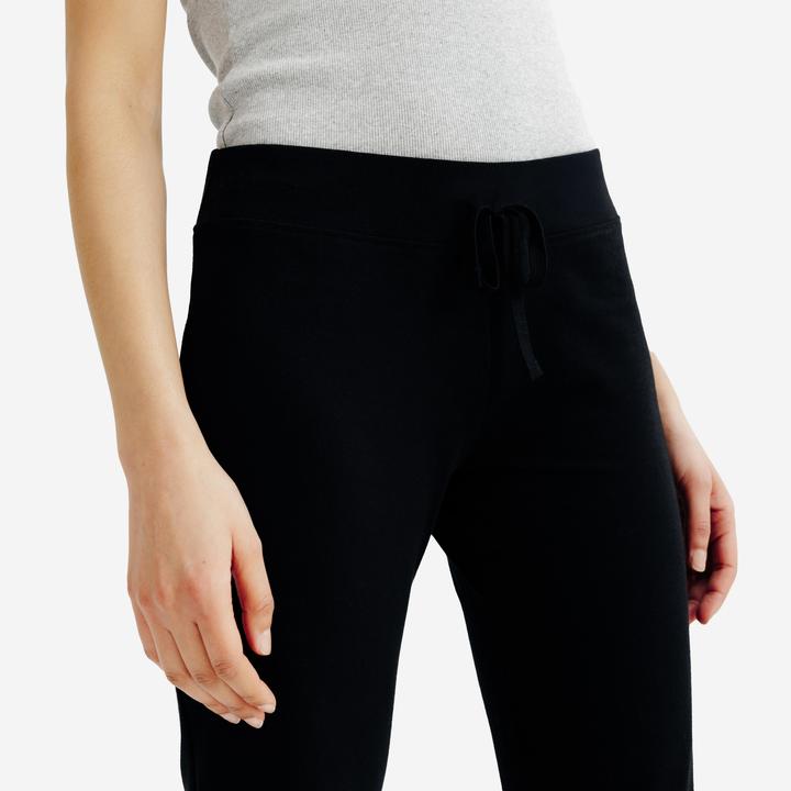 Image du produit Decathlon Legging évasé femme, noir (W28/L31)