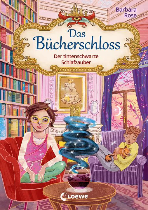Produktbild Loewe Das Bücherschloss (Band 5) - Der tintenschwarze Schlafzauber (Deutsch, Barbara Rose, Annabelle von Sperber, 2023)