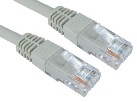 Immagine prodotto Rs Pro Cavo Ethernet Cat.6, 20m, cavo patch grigio, A RJ45 UTP, B RJ45, PVC (CAT6, 20 m)