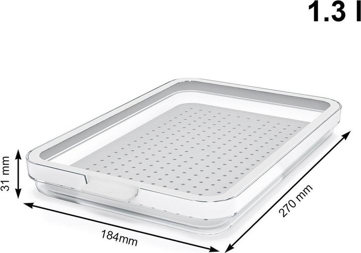 Image du produit Rotho Organiseur de réfrigérateur. Cauma