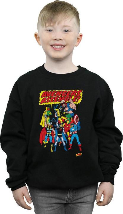Actual product image Boys Avengers Assemble Sweatshirt (140, 146)
