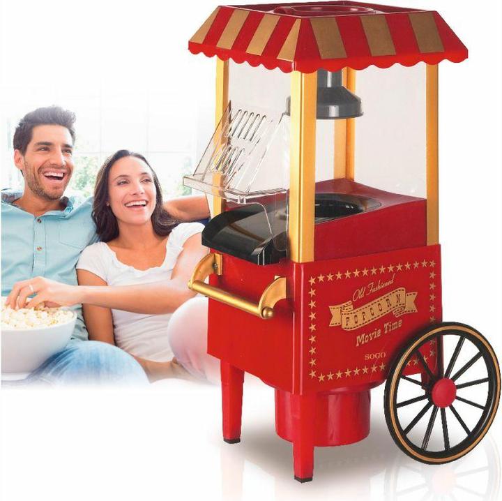Actual product image Sogo Popcornmaschine Retro-Wagen