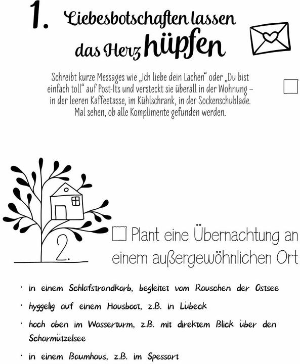Produktbild Die NEUE Bucket List für Paare (Deutsch, Stephanie Fischer, 2023)