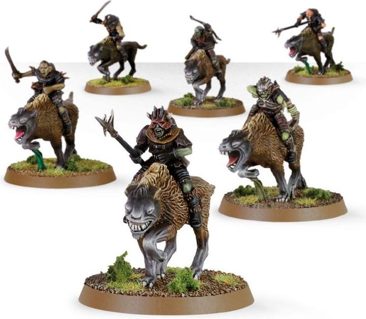 Image du produit Games Workshop Warg Riders - Le Seigneur des Anneaux : Terre du Milieu (Matières plastiques)