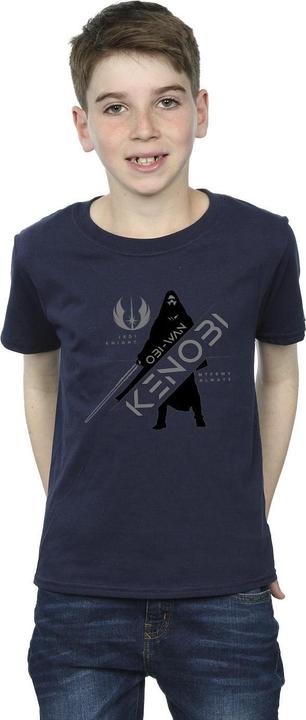 Actual product image Star Wars Boys Obi-Wan Kenobi Jedi Knight T-Shirt (128)