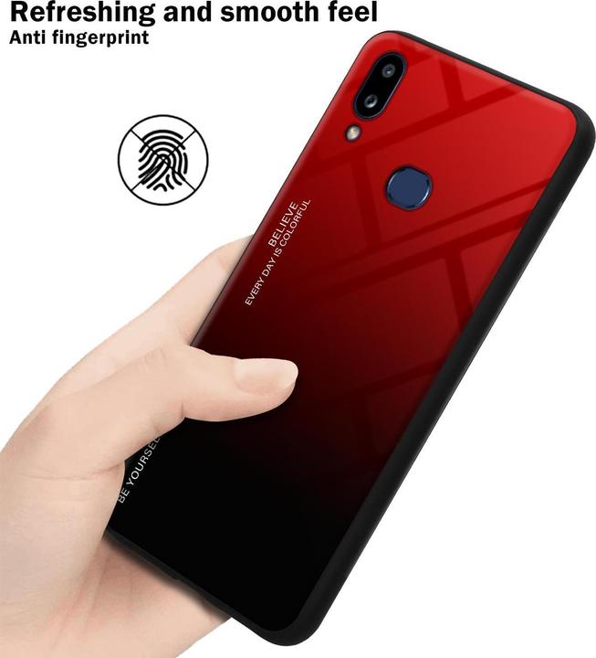 Productafbeelding Cadorabo TPU 2 kleuren glasdekking (Samsung Galaxy A10s, Samsung Galaxy M01s)