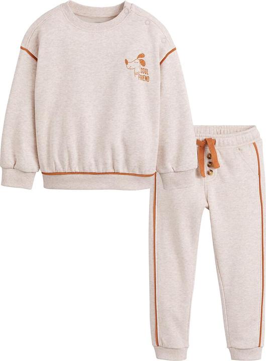 La Redoute Collections Set aus Sweatshirt und Joggpants