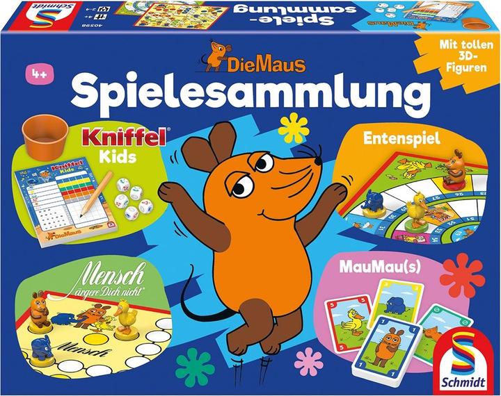 Actual product image Schmidt Spiele The Mouse, game collection (d) (German, Dutch, French, Italian)