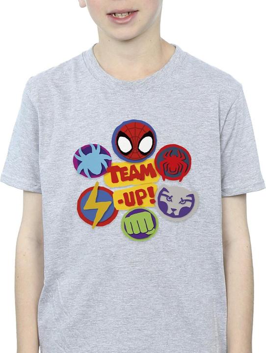 Immagine prodotto Spidey And His Amazing Friends Team Up Maglietta Ragazzi (140, 146)